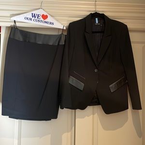 Gerry Weber classic black suit. Size 42